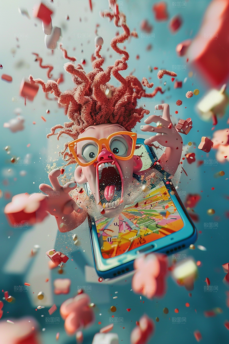 数码卡通人物3D动画模型
