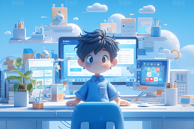科技少年C4D数据模型