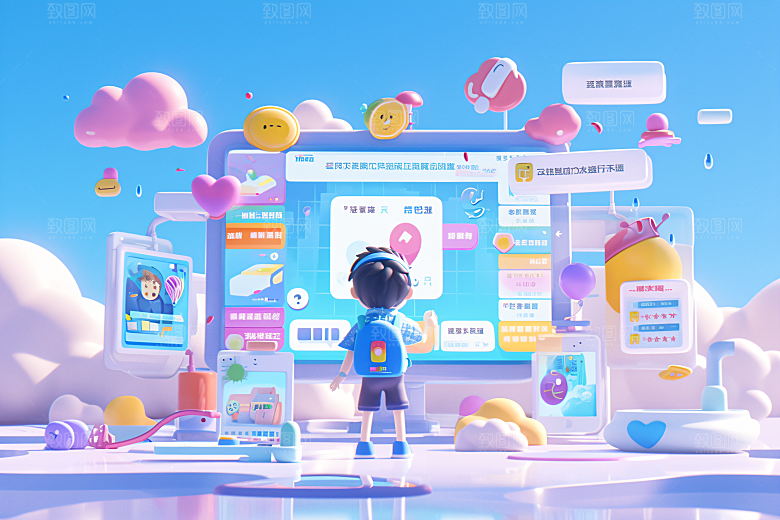 科技少年数码未来模型