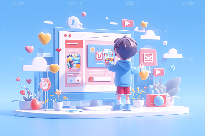 科技少年3D电子模型
