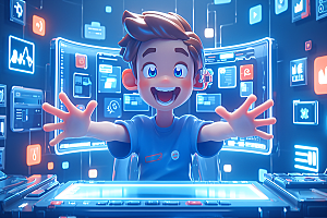 科技少年APP高清模型