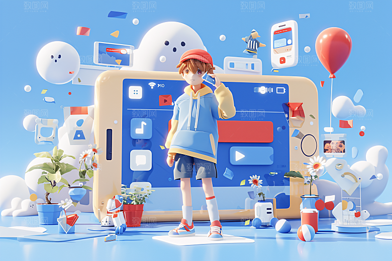 科技少年数码电子模型