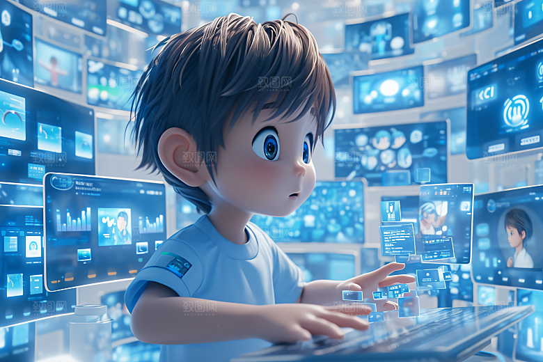科技少年数码电子模型