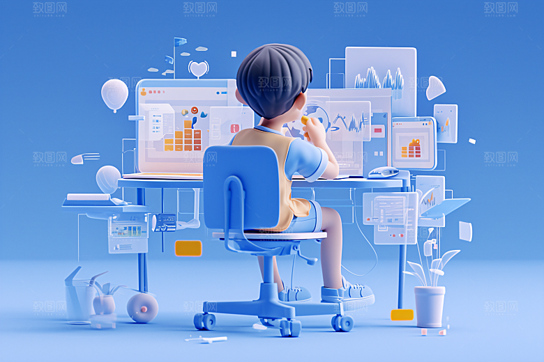 科技少年数据3D模型