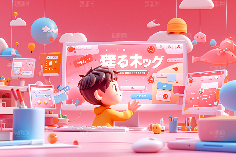 科技少年未来数码模型