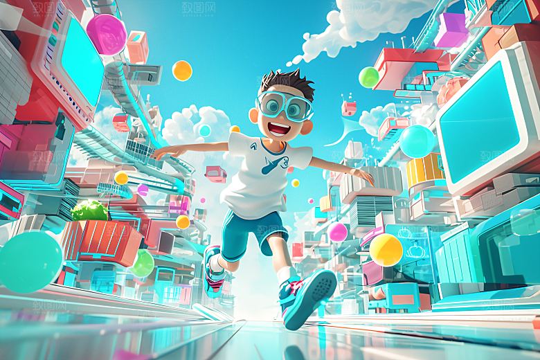 科技少年电子数字模型