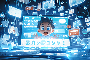 科技少年APP科幻模型