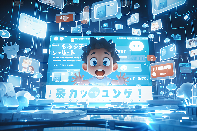 科技少年APP科幻模型