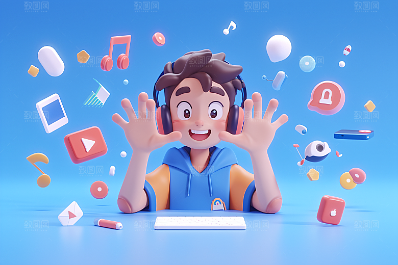 科技少年未来3D模型