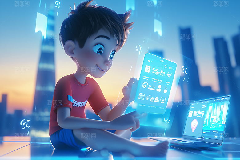 科技少年3D电子模型