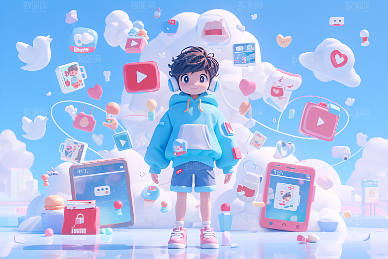 科技少年C4DAPP模型