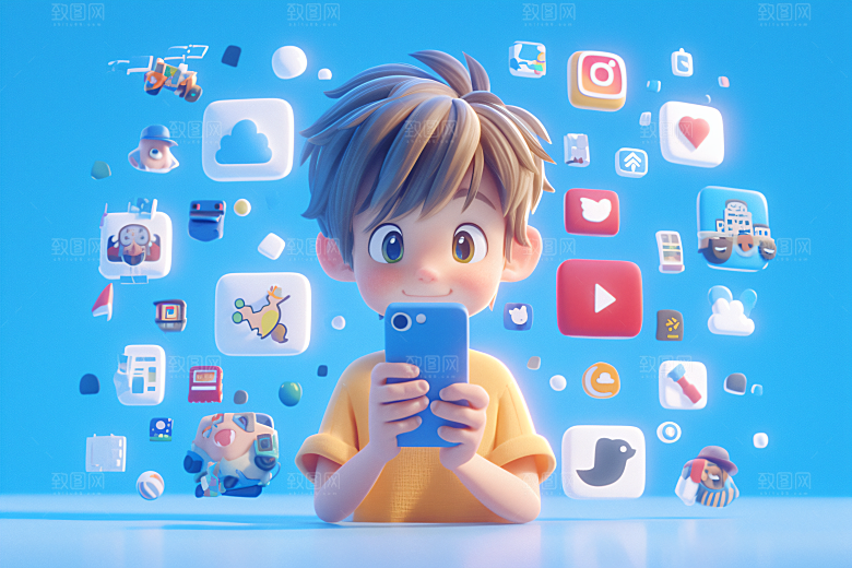 科技少年电子未来模型