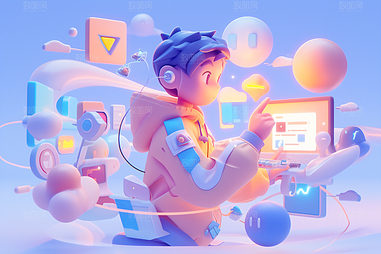 科技少年未来APP模型