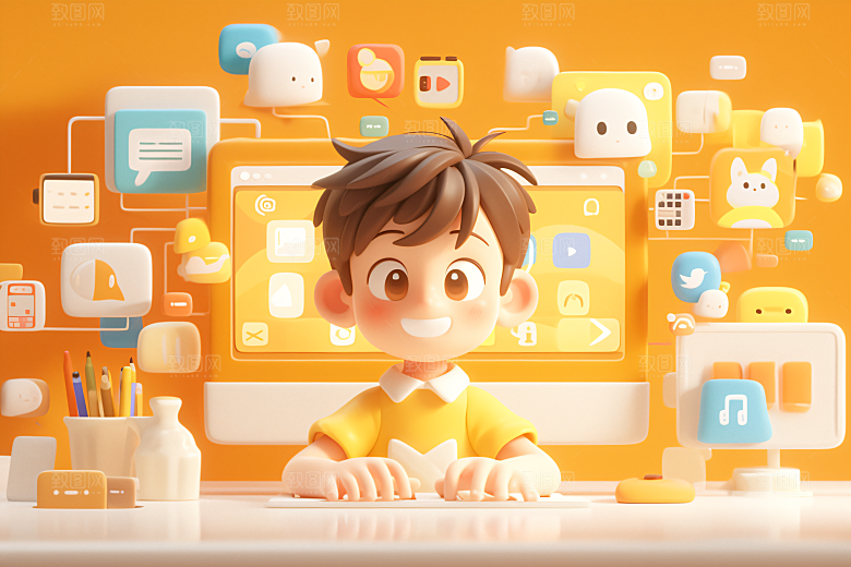 科技少年APP3D模型