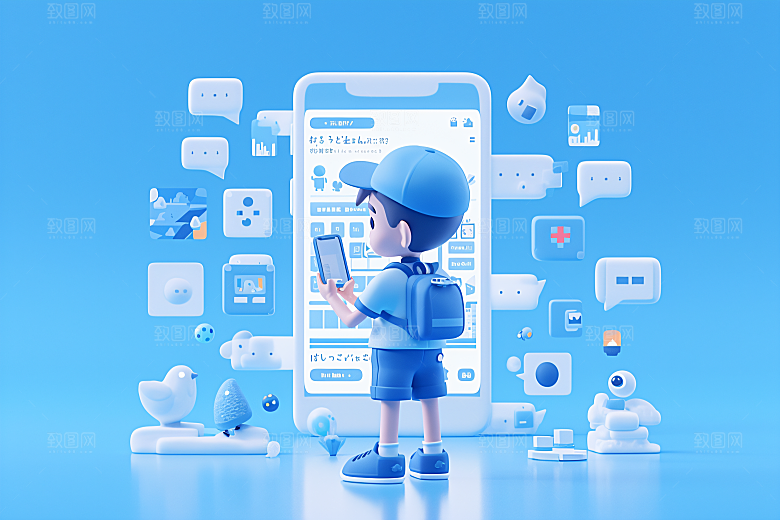 科技少年3D立体模型