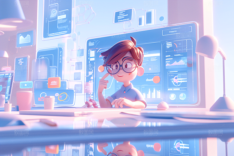 科技少年C4D数据模型