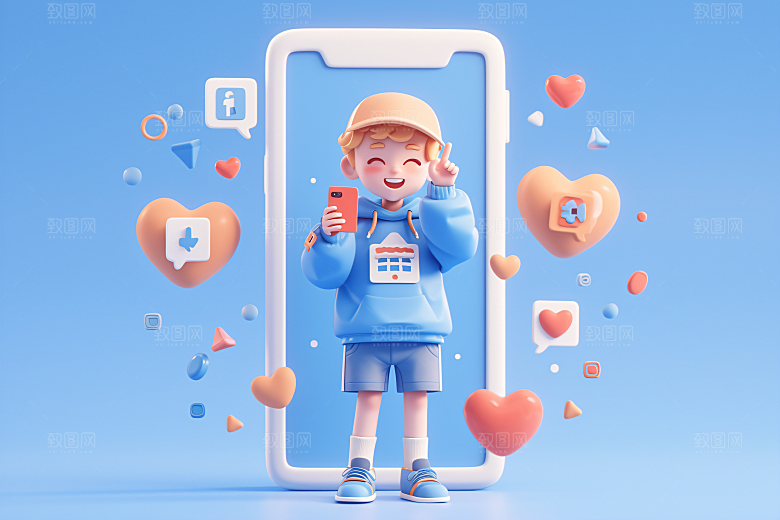 科技少年电子立体模型