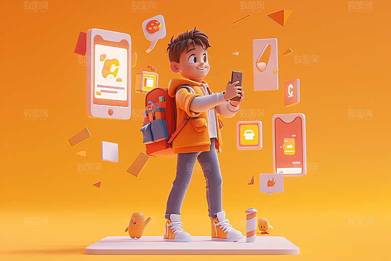 科技少年APPC4D模型