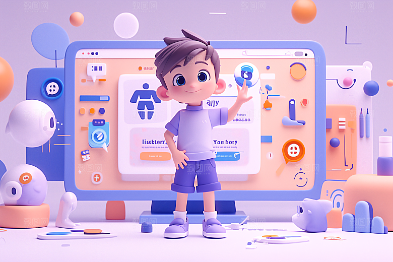科技少年数字未来模型