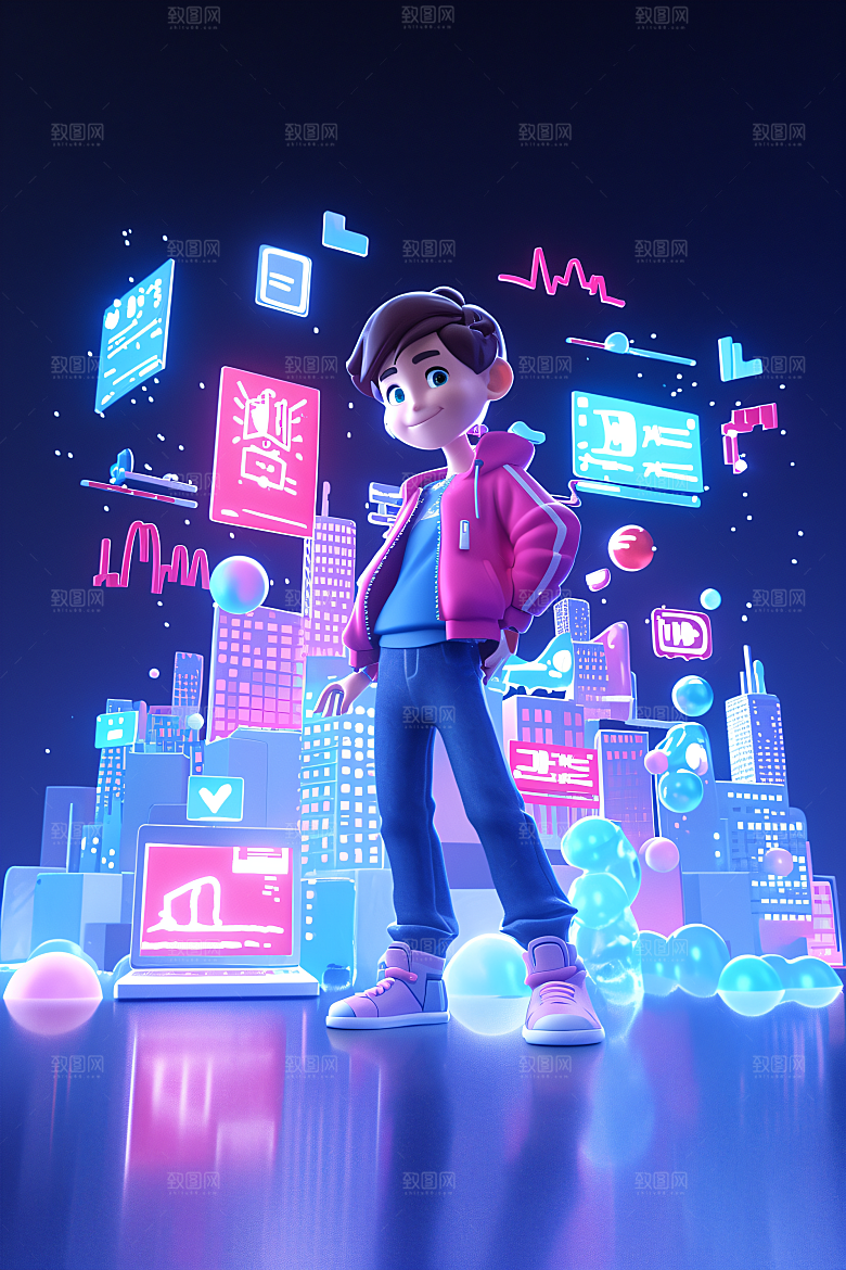 科技少年数字电子模型