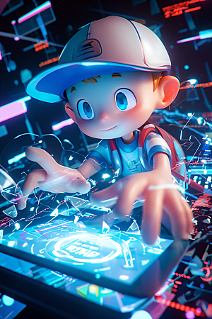 科技少年高清APP模型