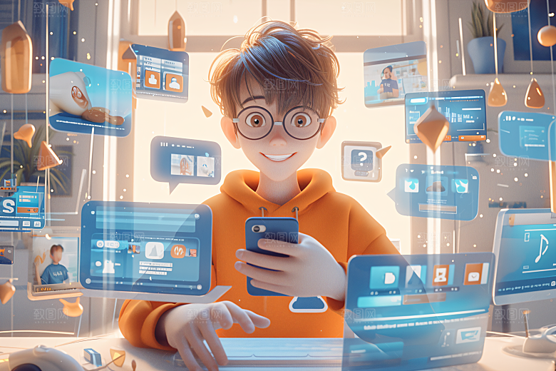 科技少年数据3D模型