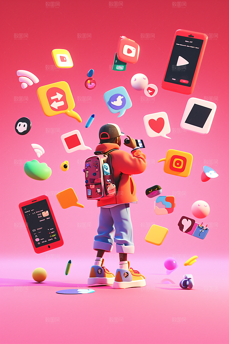 科技少年高清C4D模型