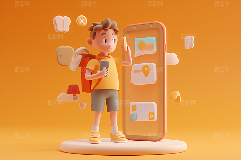 科技少年未来APP模型