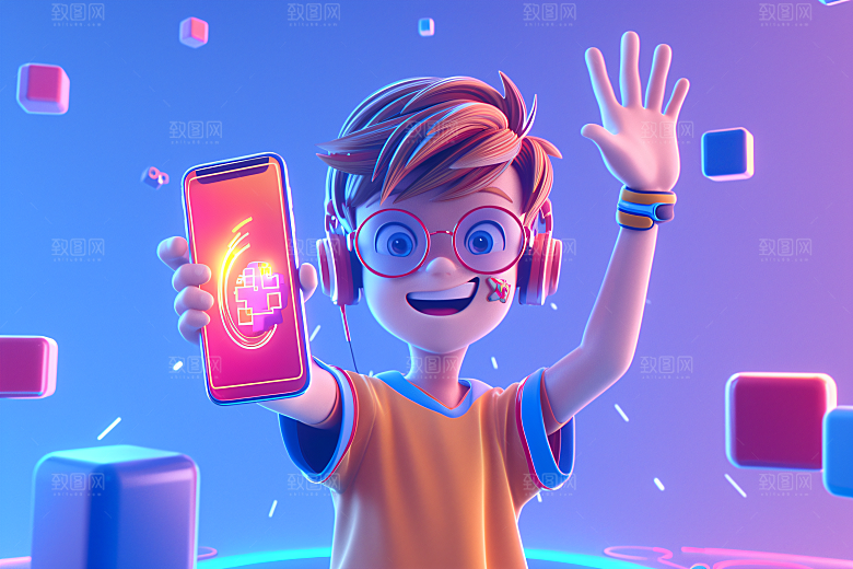 科技少年数据高清模型