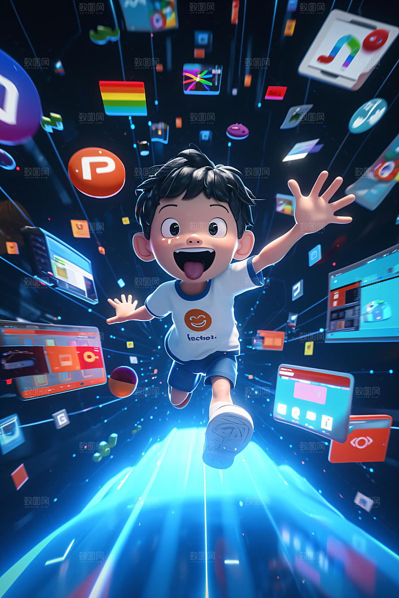 科技少年数码数字模型