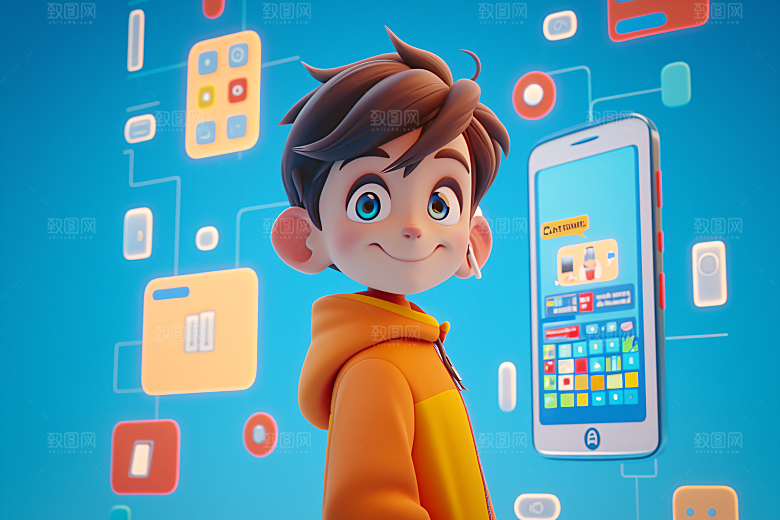 科技少年C4D高清模型