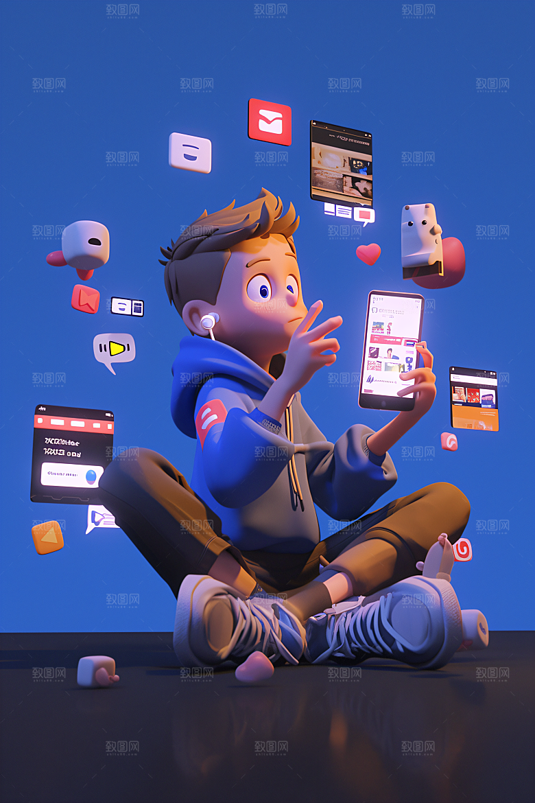 科技少年科幻APP模型