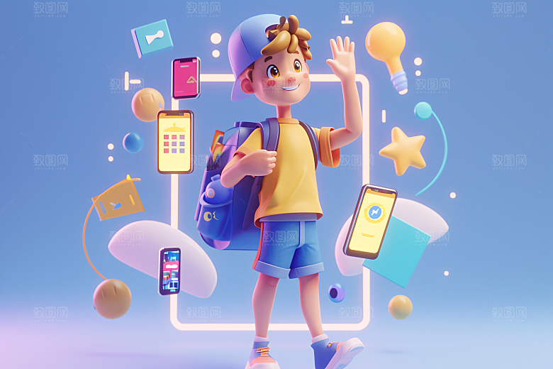 科技少年未来APP模型