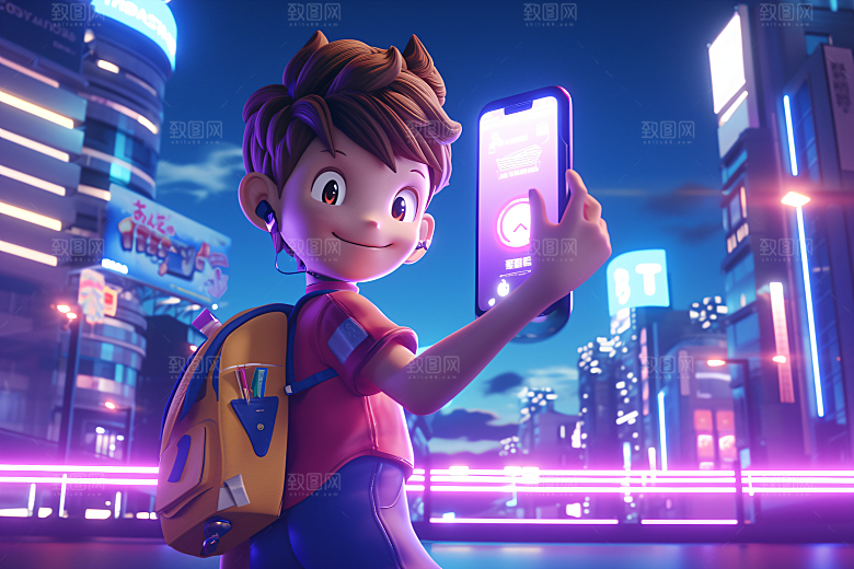 科技少年C4DAPP模型