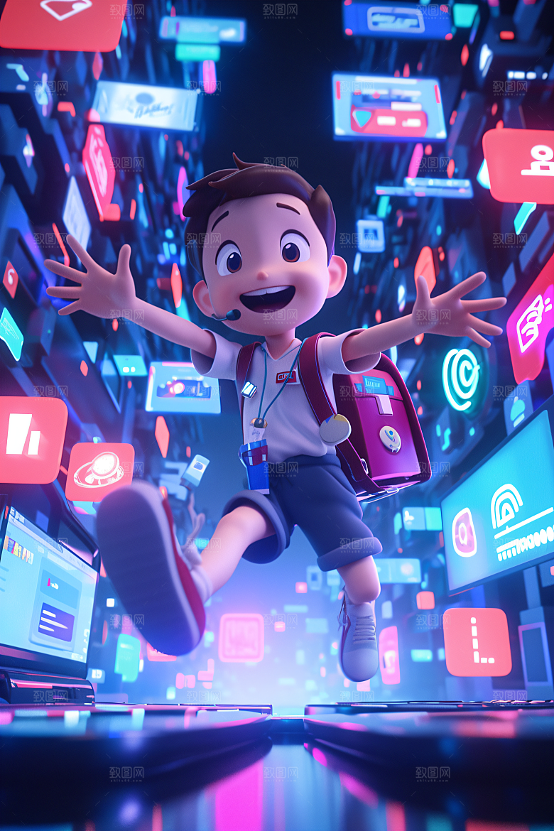 科技少年3D数字模型