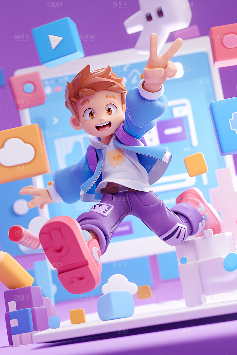 科技少年3D数据模型