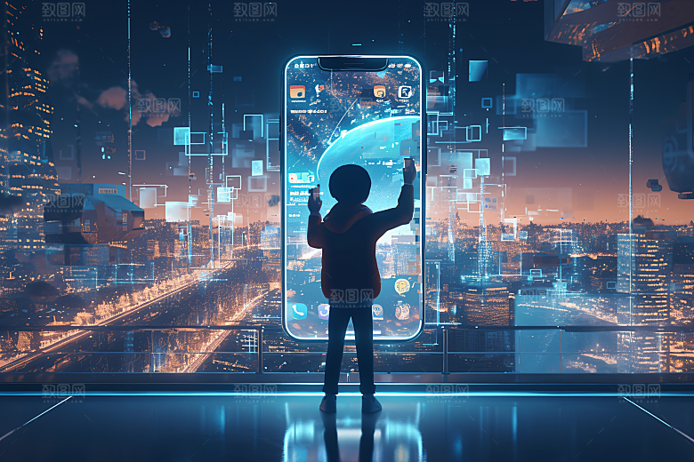 科技少年立体未来模型