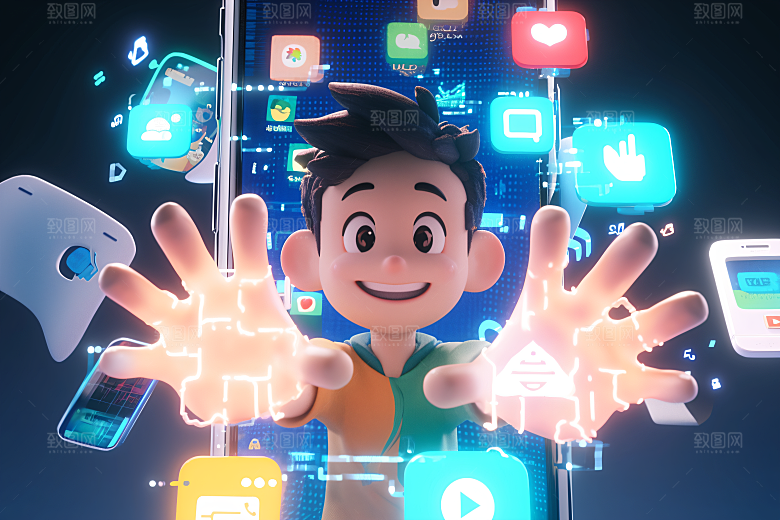 科技少年3DC4D模型
