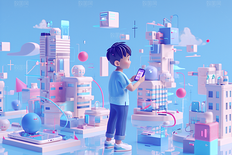 科技少年未来高清模型