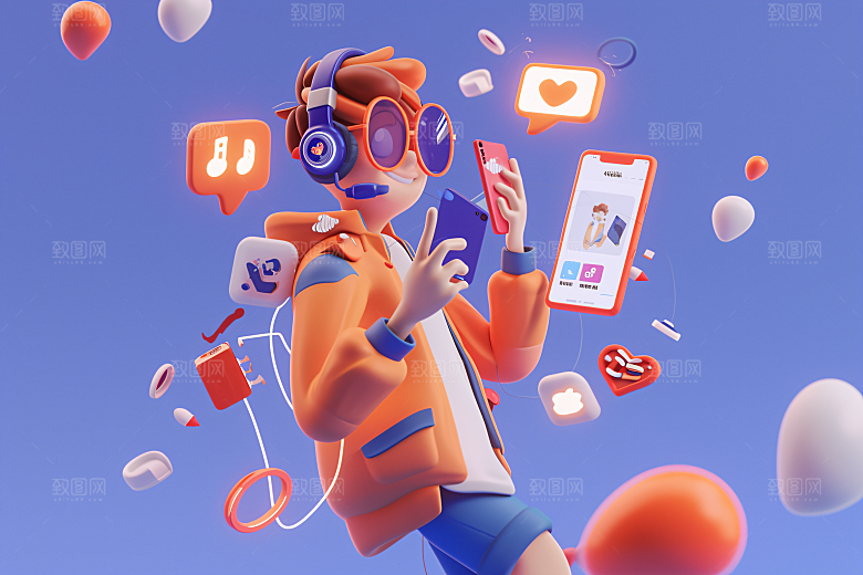 科技少年科幻未来模型