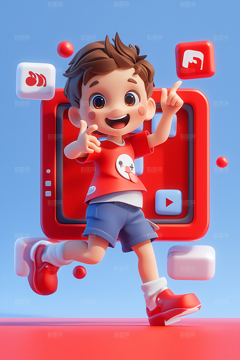 科技少年数据3D模型
