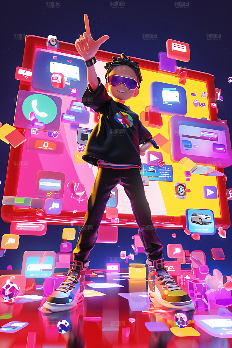 科技少年3D数据模型