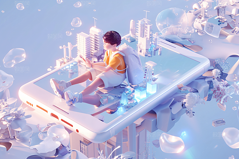 科技少年科幻未来模型