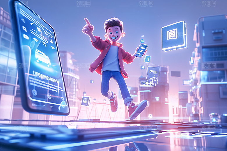 科技少年数据3D模型