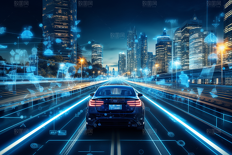 未来光绘汽车高清车辆素材