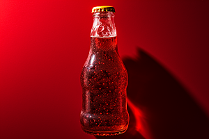 可乐饮料糖分摄影图