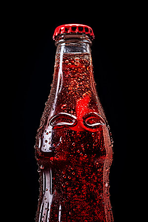 可乐饮品高清摄影图