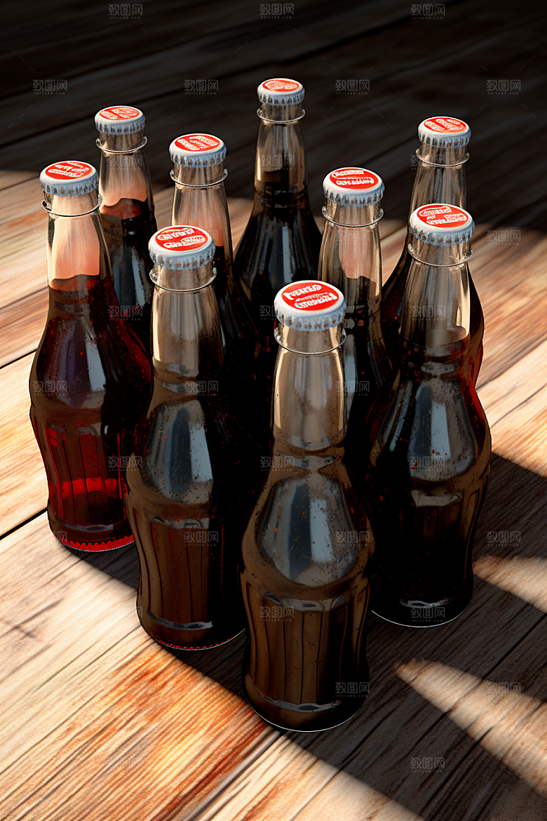 可乐碳酸饮料饮品摄影图