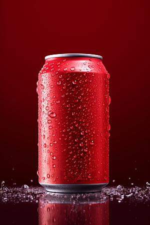 可乐饮料气泡水摄影图