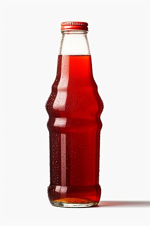 可乐红色糖分摄影图